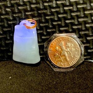 Genuine 24.5ct translucent ICE jadeite jade pendent